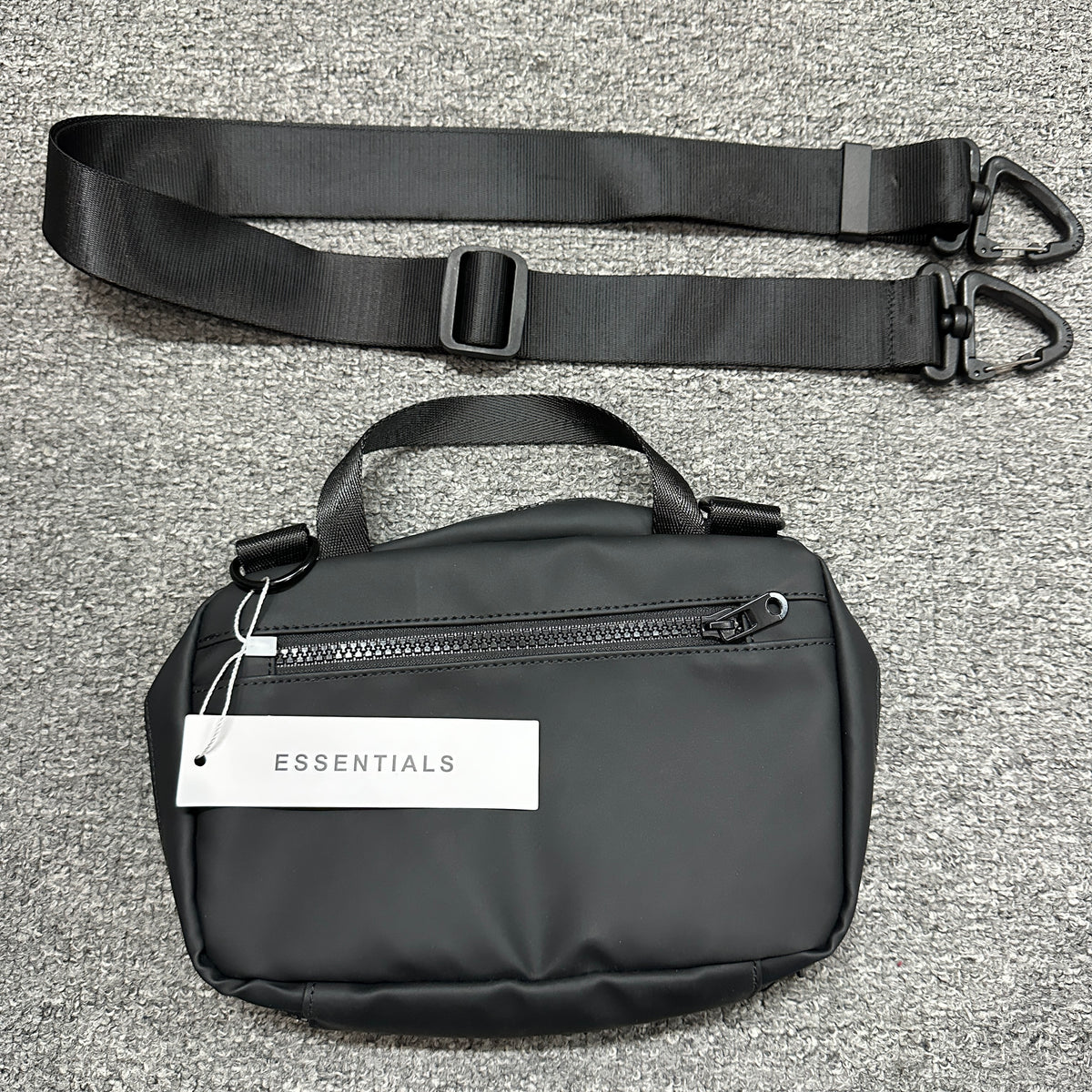 Fear of God Essentials Waterproof Matte PU Crossbody Camera Bag