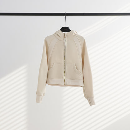 Lululemon Scuba Oversized Full-Zip Hoodie（Gold Zipper)