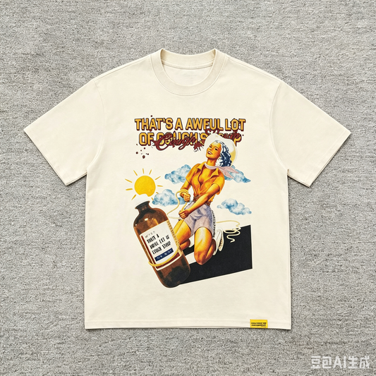 That's A Awful Lot Of Cough Syrup Mixed Graphic T-Shirt