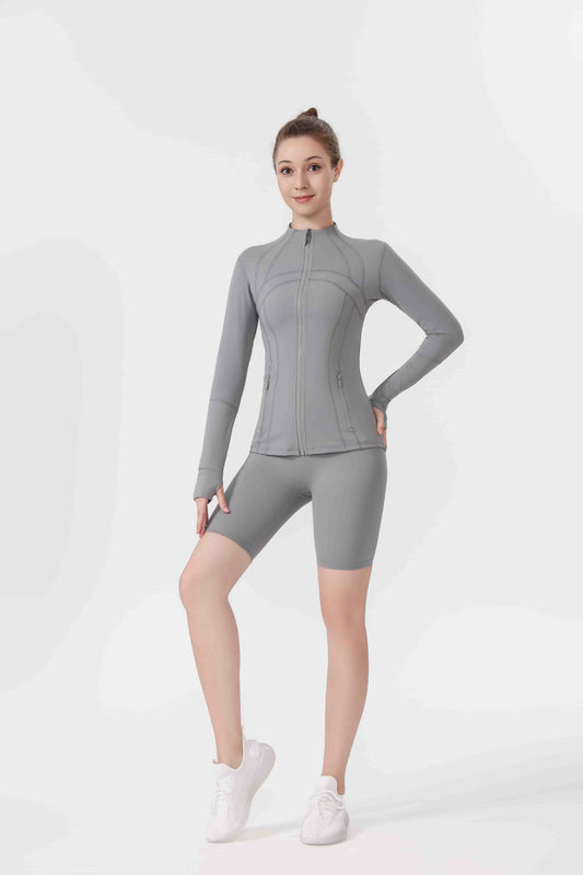 lululemon Define Jacket and lululemon Align™ High-Rise Short 6"