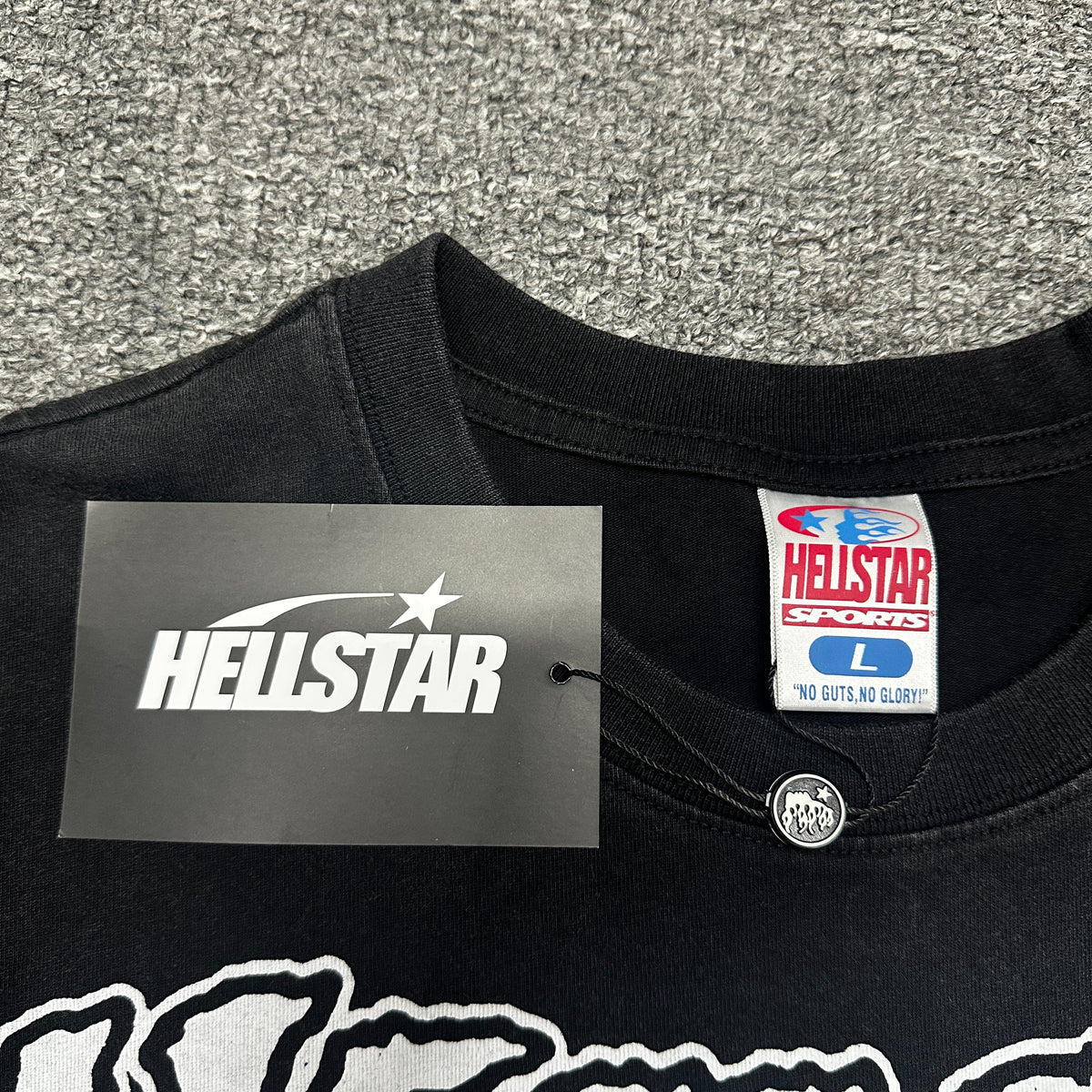 Hellstar Studios "Inner Peace" Skeleton Graphic T-Shirt