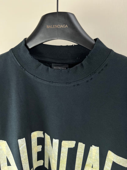 Balenciaga Black Tape Type Sweatshirt