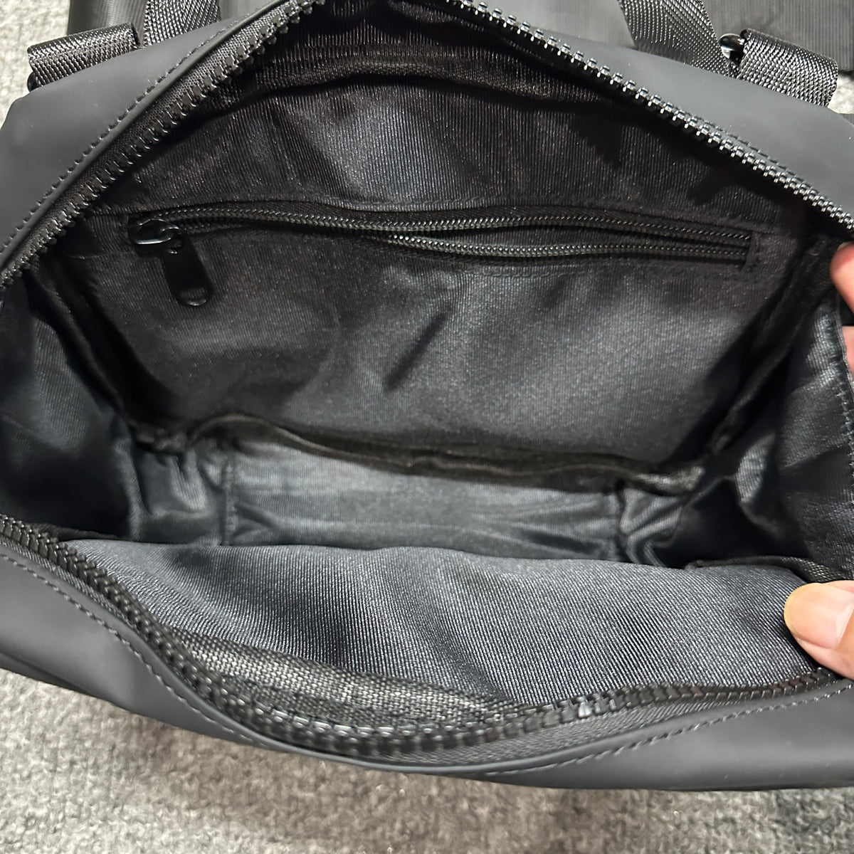 Fear of God Essentials Waterproof Matte PU Crossbody Camera Bag