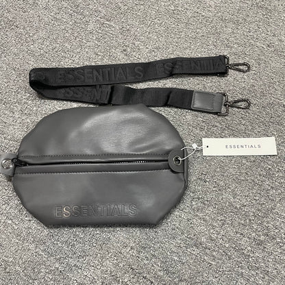 Fear of God Essentials Waterproof Matte PU Mini Barrel Bag