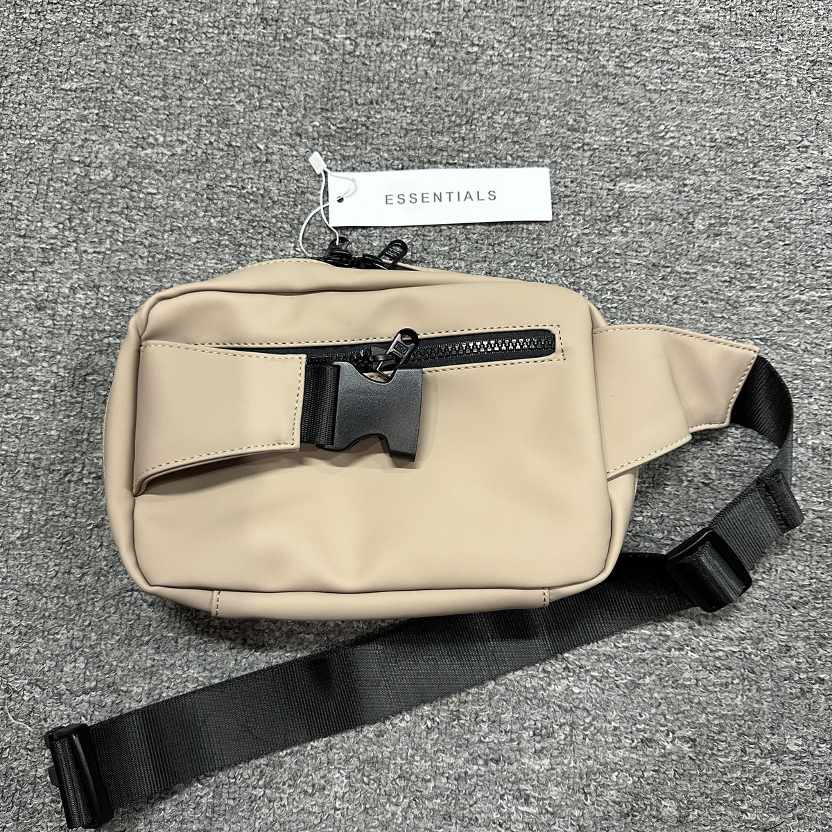 Fear of God Essentials Waterproof Matte PU Waist Bag