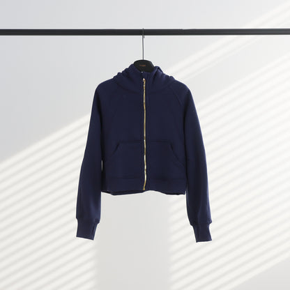 Lululemon Scuba Oversized Full-Zip Hoodie（Gold Zipper)
