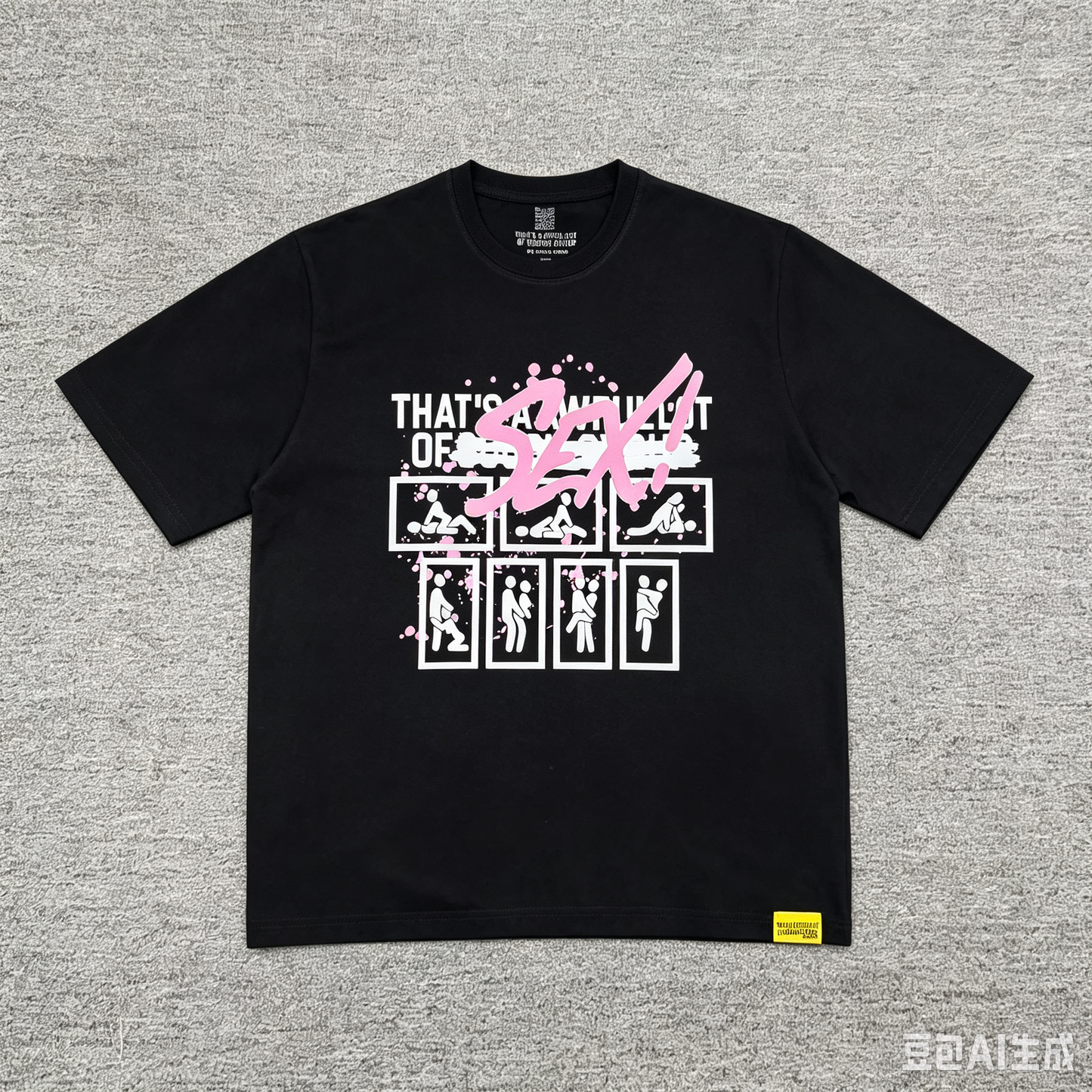 That's A Awful Lot Of Cough Syrup Pixel Logo T-Shirt