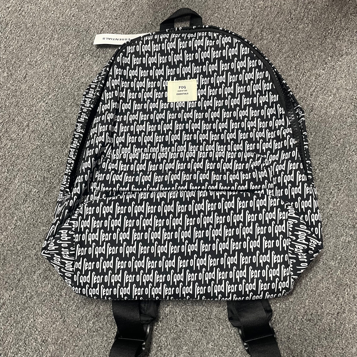 Fear of God (FOG) Essentials Allover Print Backpack