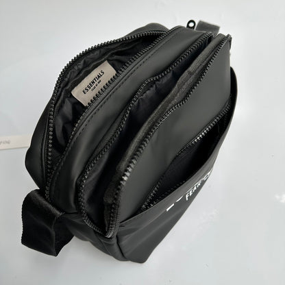 Fear of God Essentials Matte/Waterproof Camera Crossbody Bag with Screen-Printed Logo