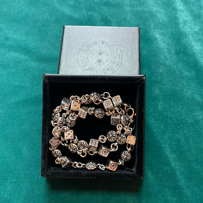 Dice & Cross Ball Wallet Chain