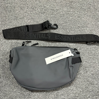 Fear of God Essentials Matte/Waterproof Fanny Pack / Bum Bag with Screen-Printed Logo