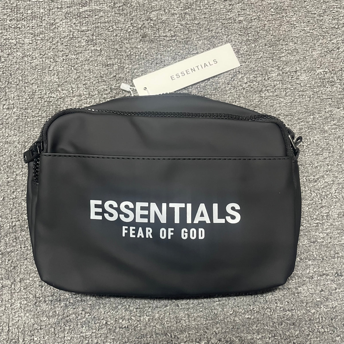 Fear of God Essentials Matte/Waterproof Camera Crossbody Bag with Screen-Printed Logo