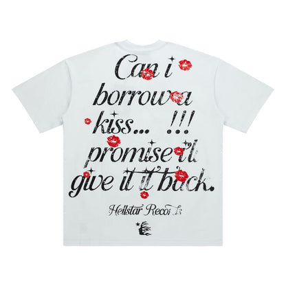 Hellstar "French Kiss" Graphic Print T-Shirt