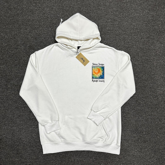 Stüssy "Midnight Insanity" Graphic Hoodie