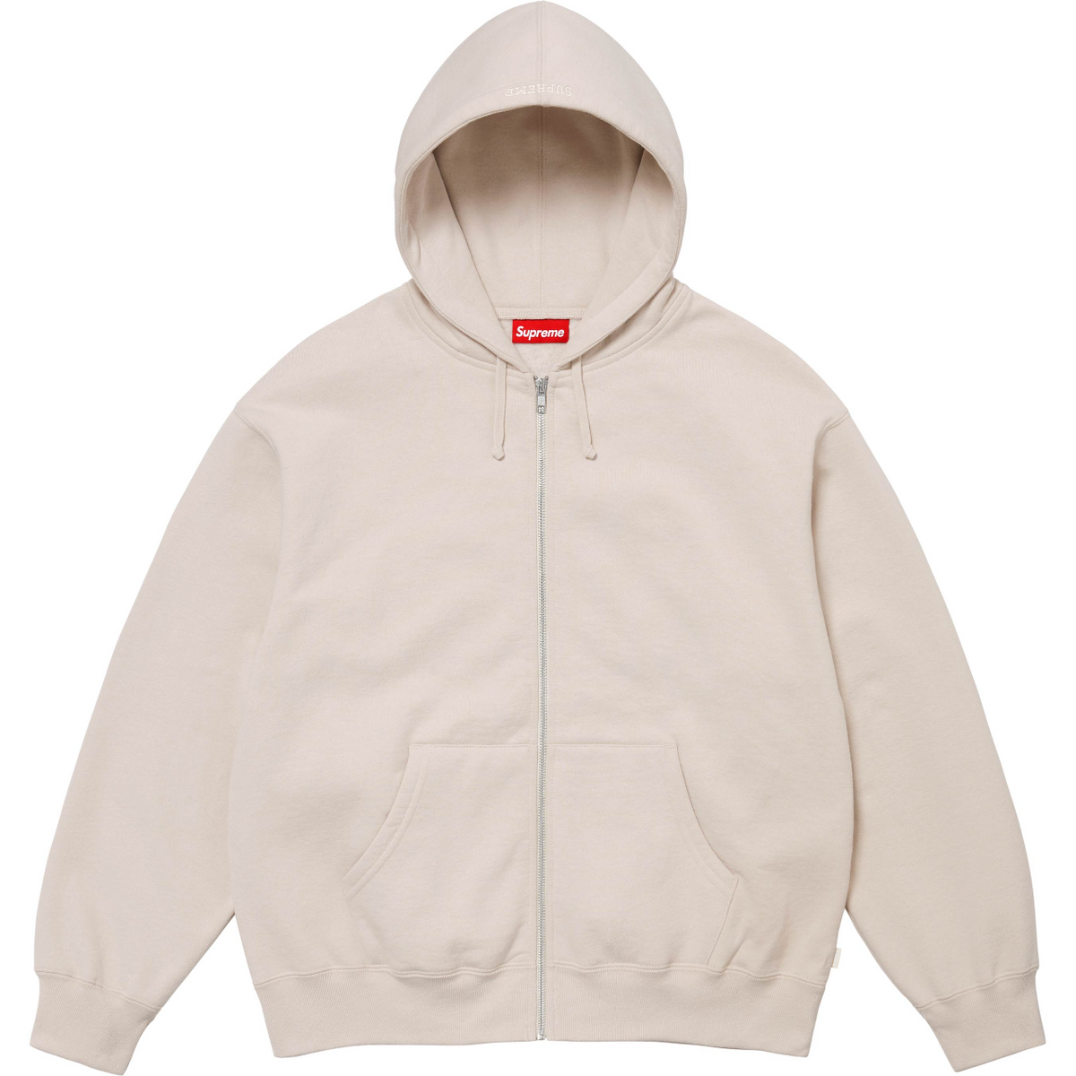 Supreme Cut Out Zip Up Hooded Sweatshirt