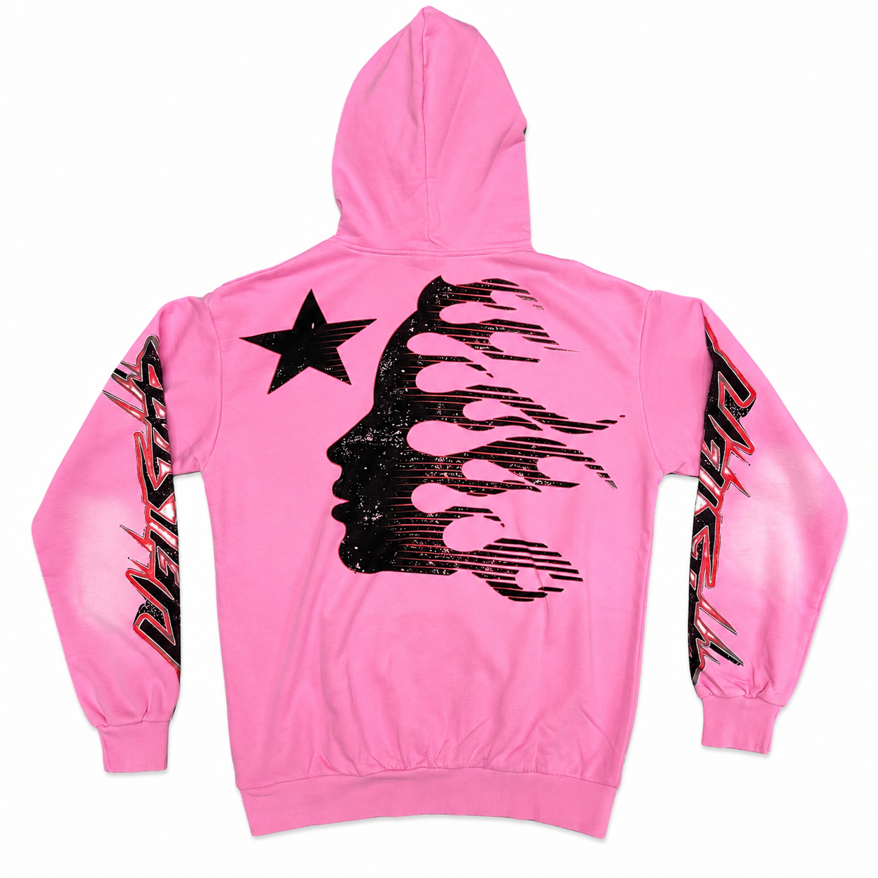 Hellstar Flame Star Graphic Hoodie