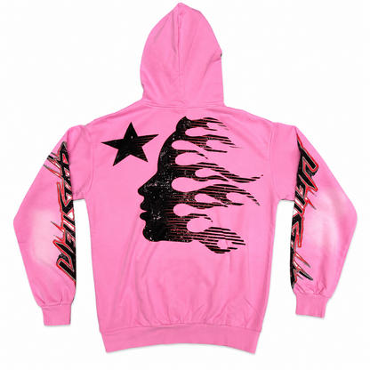 Hellstar Flame Star Graphic Hoodie