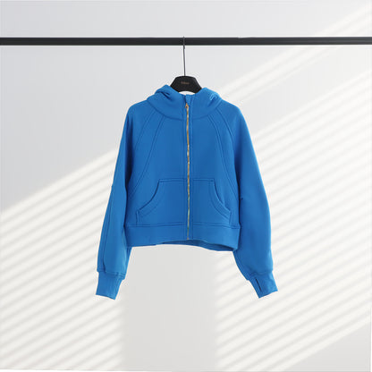 Lululemon Scuba Oversized Full-Zip Hoodie（Gold Zipper)