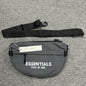 Fear of God Essentials Matte/Waterproof Fanny Pack / Bum Bag with Screen-Printed Logo