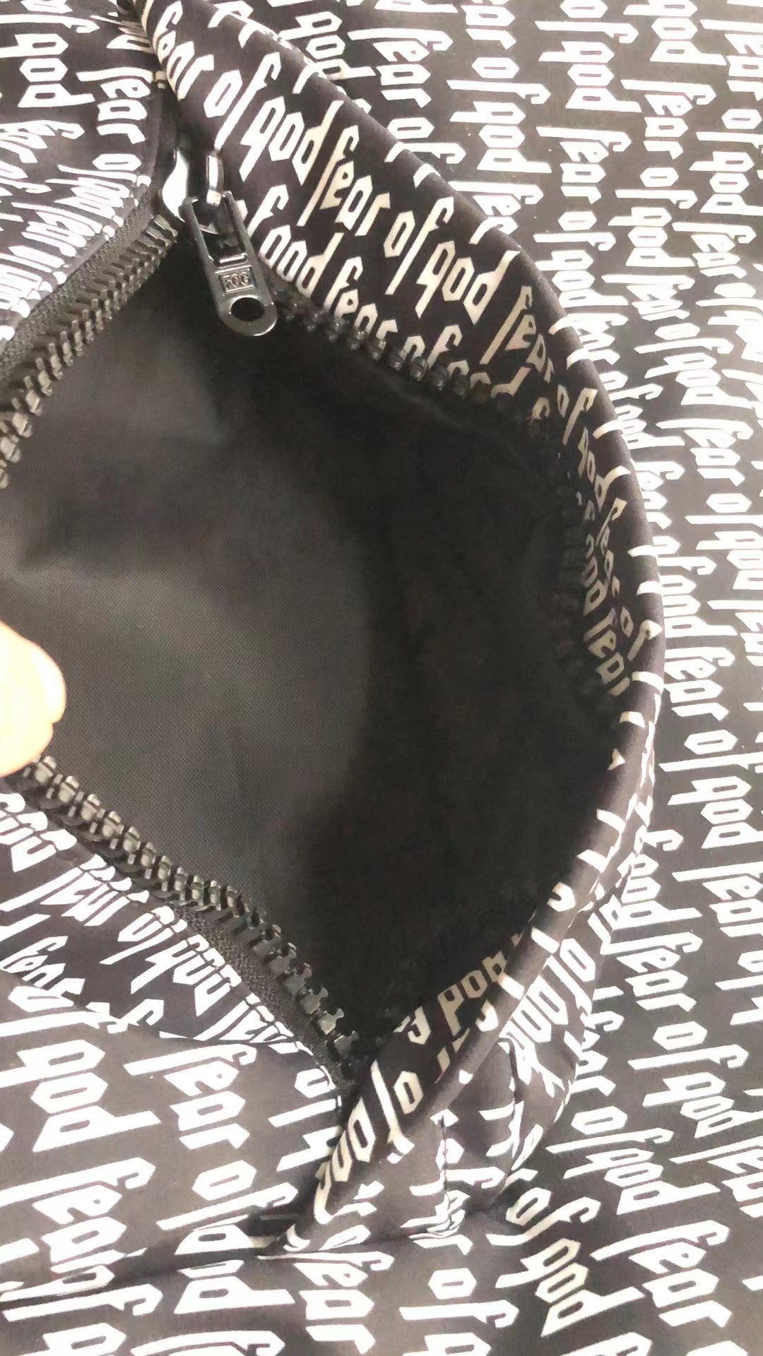 Fear of God (FOG) Essentials Allover Print Backpack