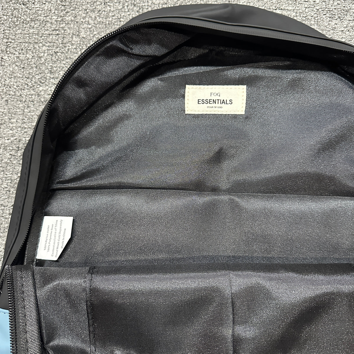 Fear of God Essentials Waterproof Matte PU Backpack