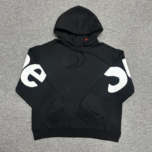 Supreme Big Logo Jacquard Hooded Sweatshirt