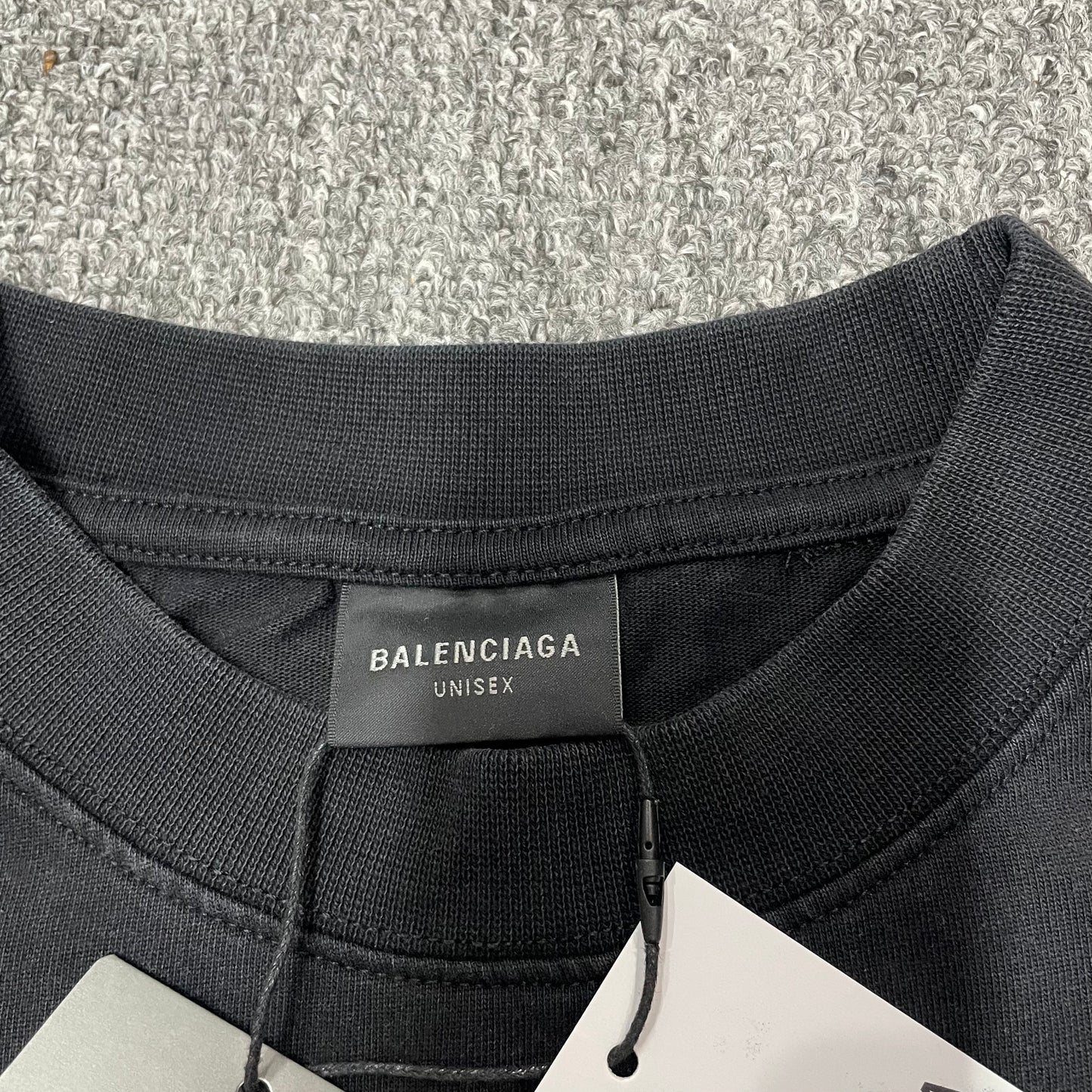 Balenciaga BB Logo Washed T-Shirt