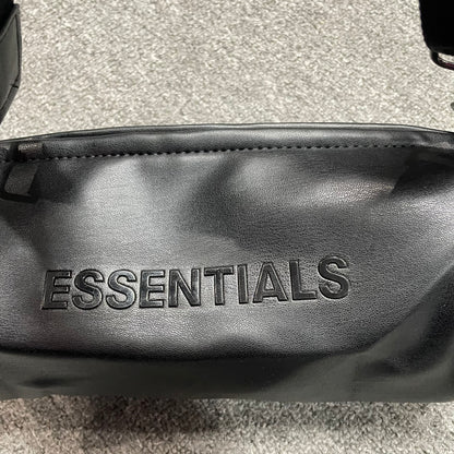 Fear of God Essentials Waterproof Matte PU Mini Barrel Bag