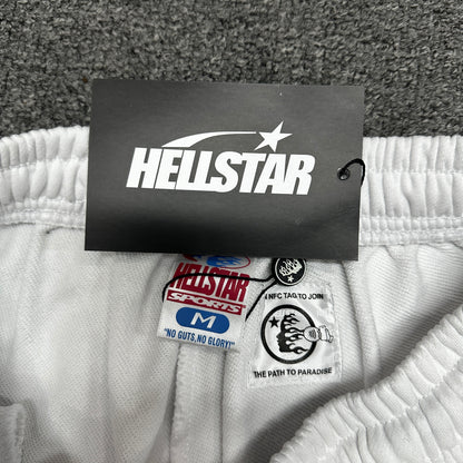 Hellstar Studios "Washed Flame" Fleece Sweat Shorts