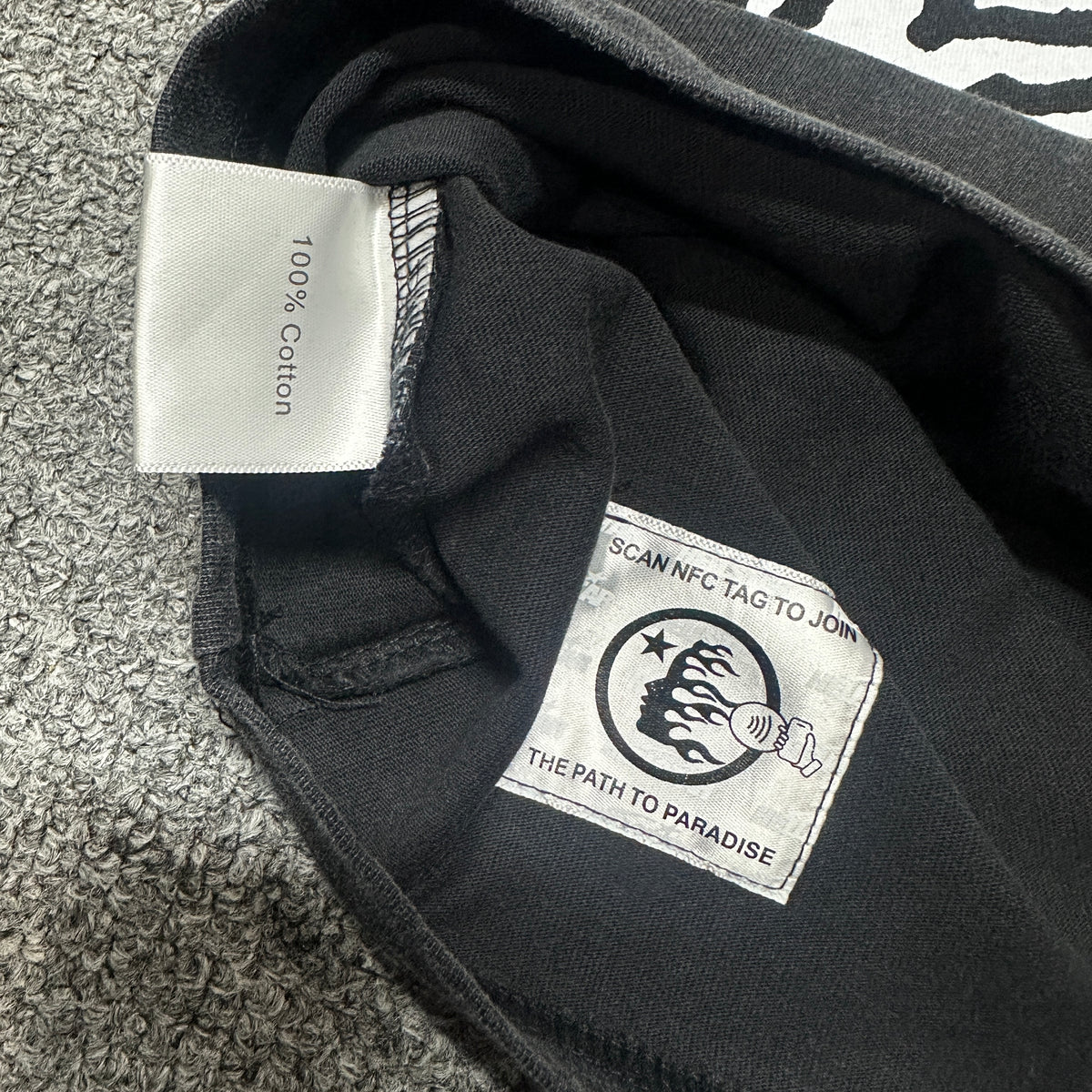 Hellstar Studios "Inner Peace" Skeleton Graphic T-Shirt
