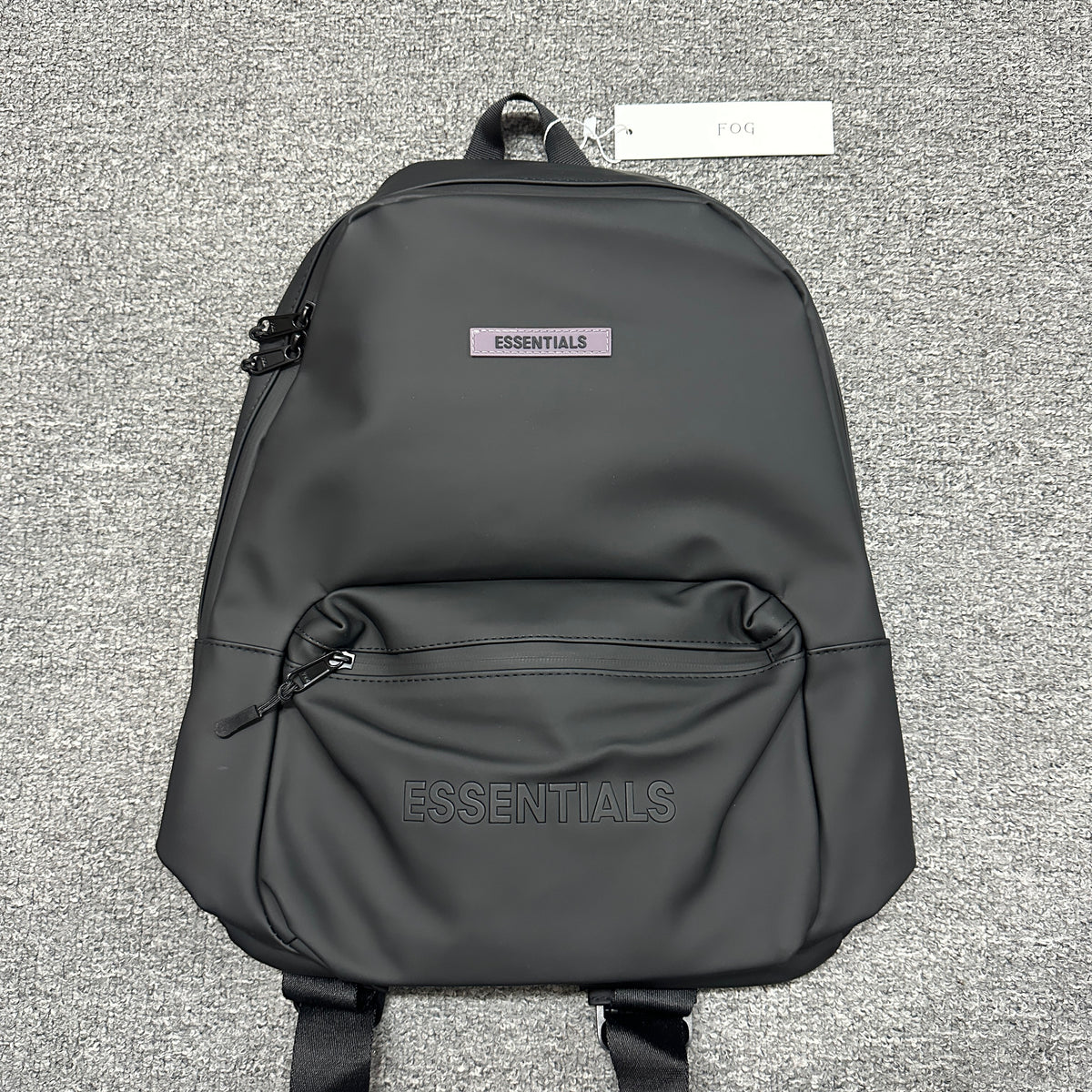 Fear of God Essentials Waterproof Matte PU Backpack