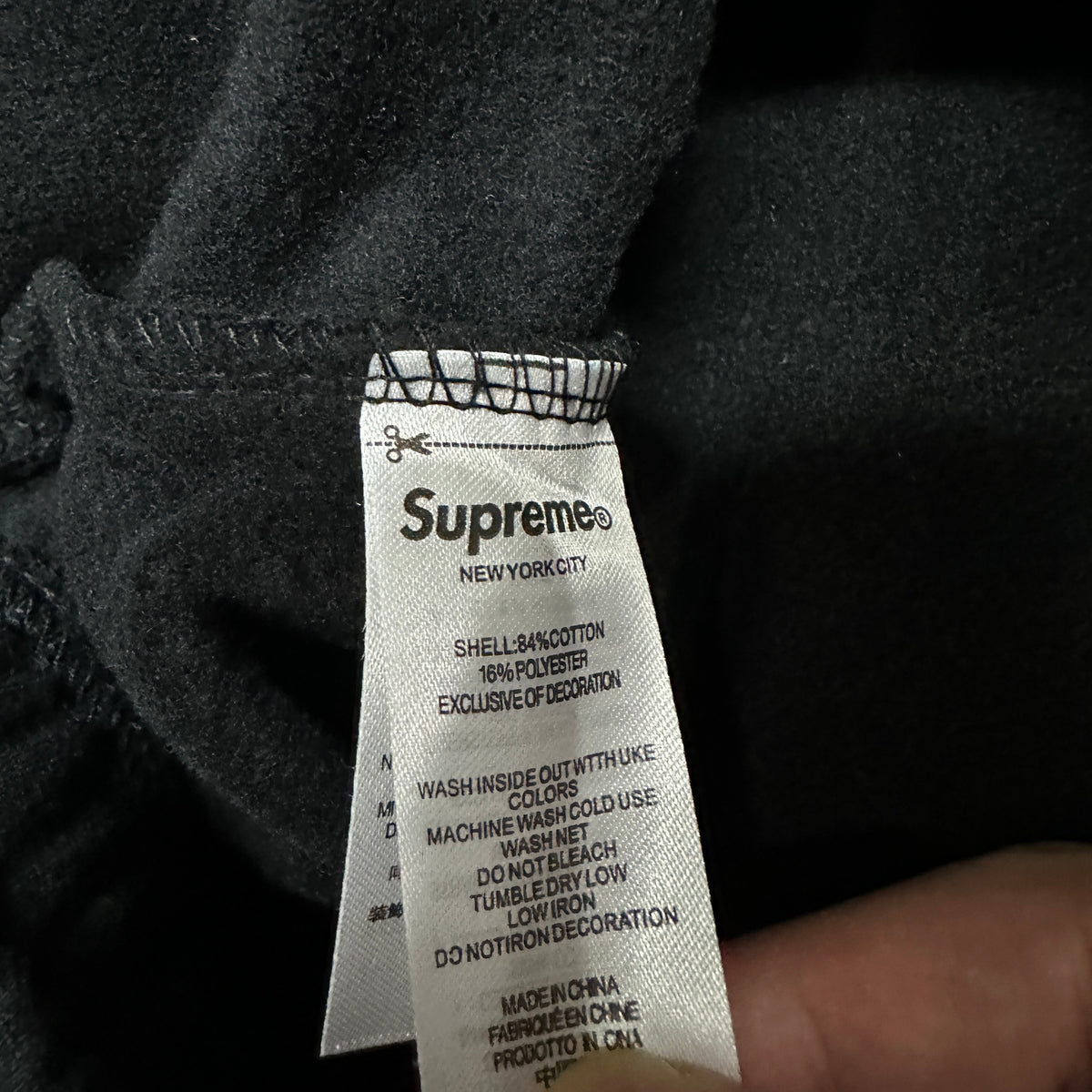Supreme Satin Appliqué Sweatpant