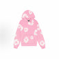 Denim Tears Cotton Wreath Hoodie Powder Pink front view