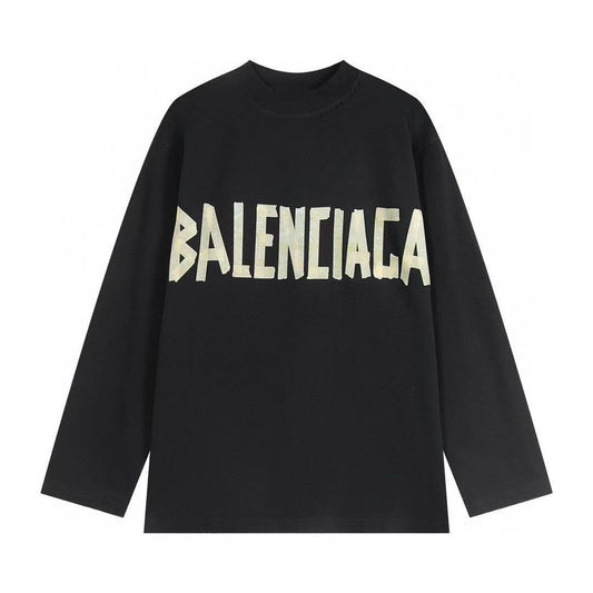 Balenciaga Black Tape Type Sweatshirt