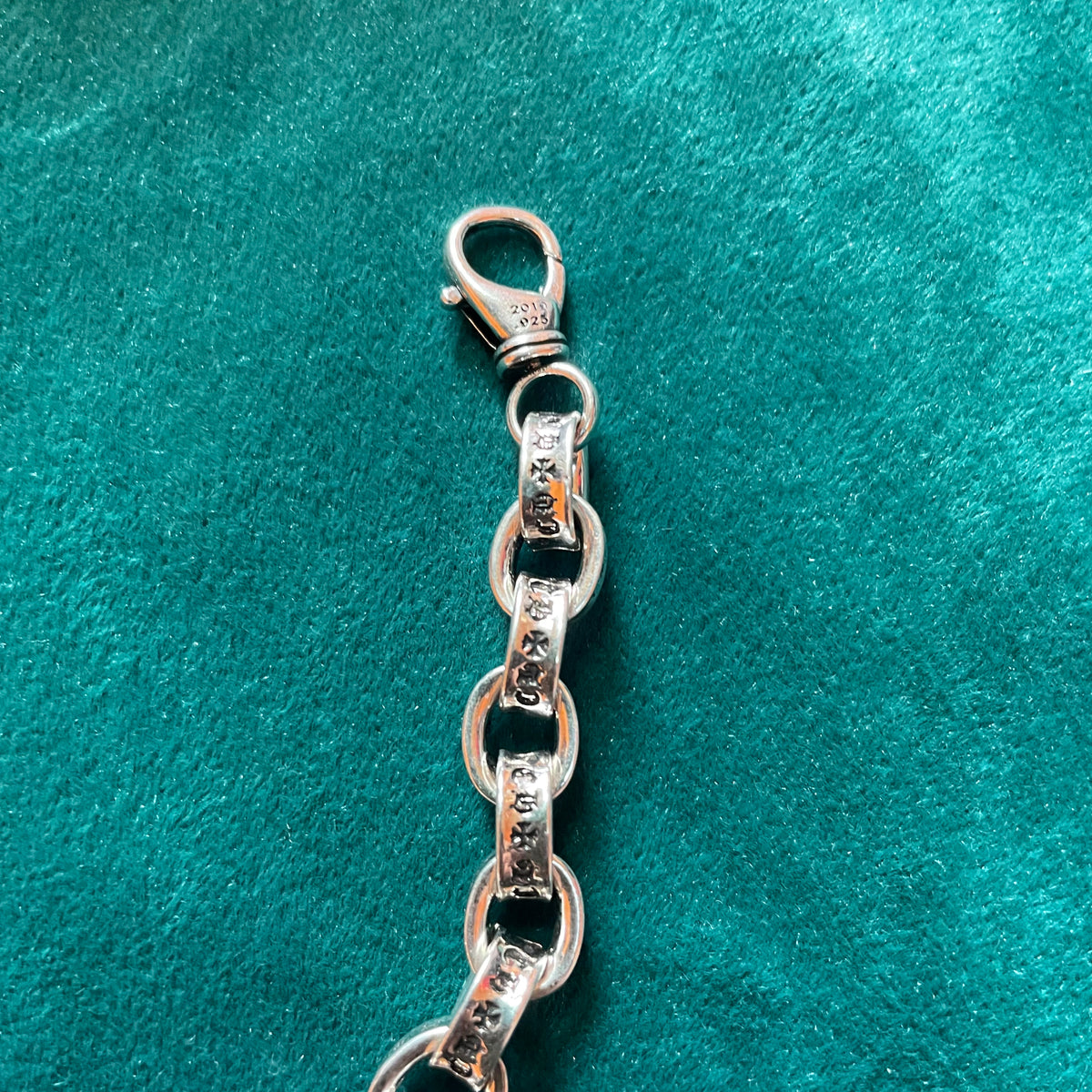 Large Paper Chain Bracelet" from Chrome Hearts