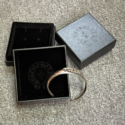 Chrome Hearts Floral Cross Cuff Bangle Bangle