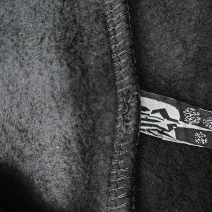 Sp5der P*NK Hoodie Black care label and washing instruction detail