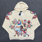 We Are Righteous "Risen King" Cropped Zip-Up Hoodie