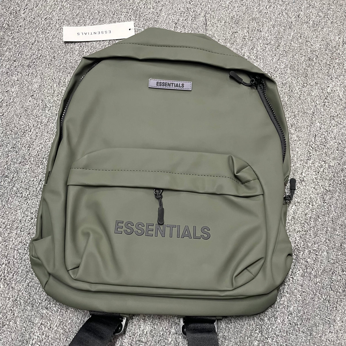 Fear of God Essentials Waterproof Matte PU Backpack