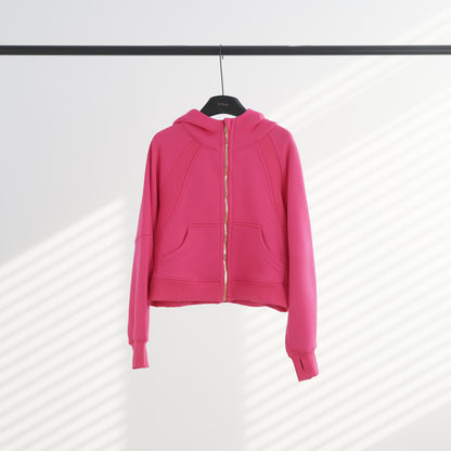 Lululemon Scuba Oversized Full-Zip Hoodie（Gold Zipper)
