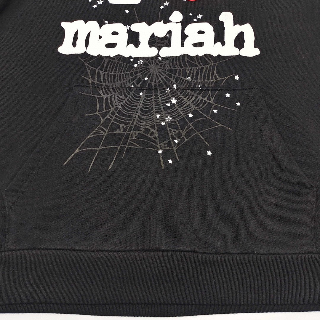 Sp5der I Heart SP5 Souvenir Hoodie in Black
