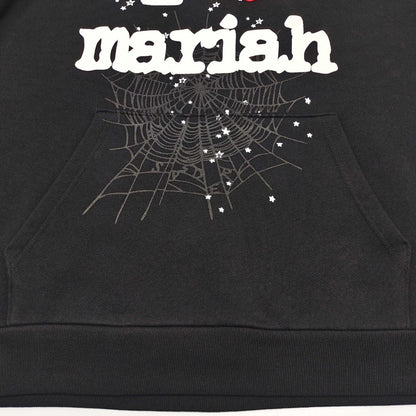 Sp5der I Heart SP5 Souvenir Hoodie in Black
