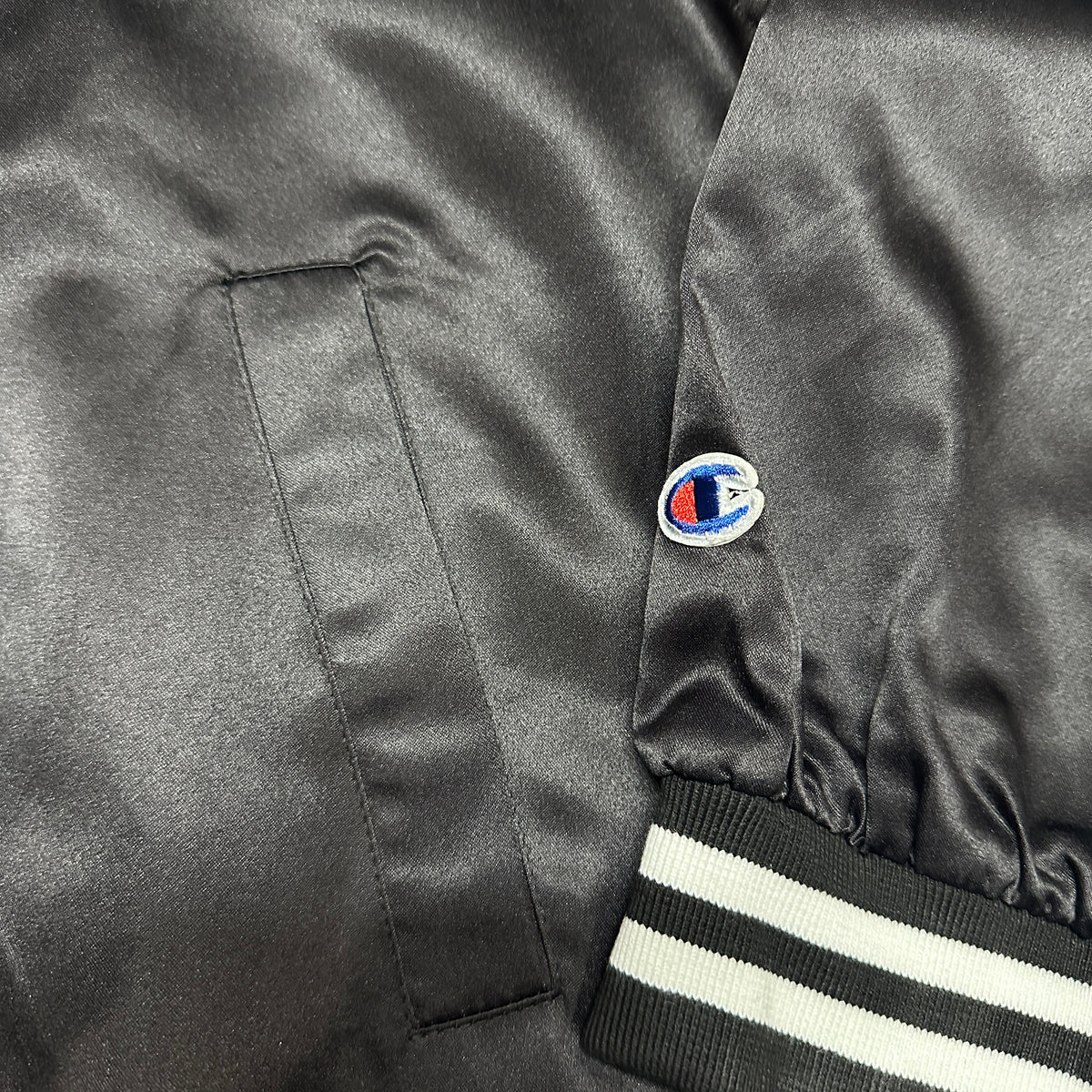 Supreme / Champion Satin Varsity Jacket