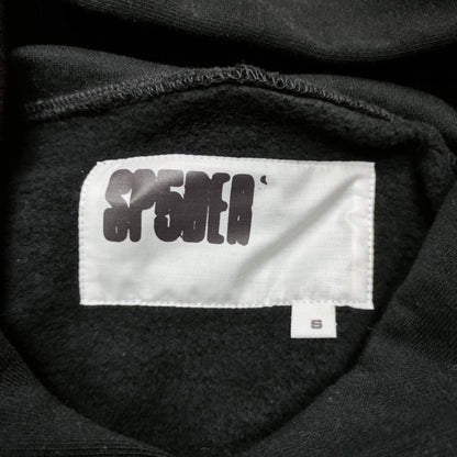 Sp5der OG Web Hoodie Black neck label and size tag detail
Sp5der OG Web Hoodie Black care label and washing instruction detail
