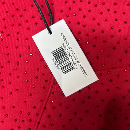 Sp5der VVS Hoodie neck label and size tag detail
Sp5der VVS Hoodie care label and washing instruction detail