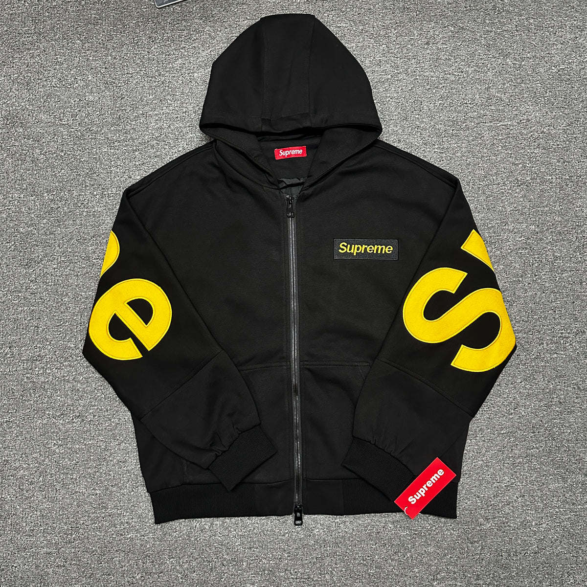 Supreme Double Hood Facemask Zip Up Hooded Sweatshirt