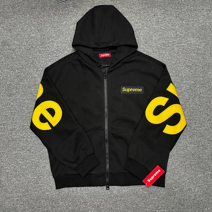 Supreme Double Hood Facemask Zip Up Hooded Sweatshirt