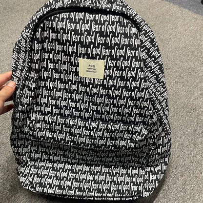 Fear of God (FOG) Essentials Allover Print Backpack