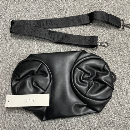Fear of God Essentials Waterproof Matte PU Mini Barrel Bag