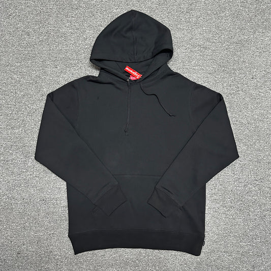 Supreme Satin Appliqué Hooded Sweatshirt